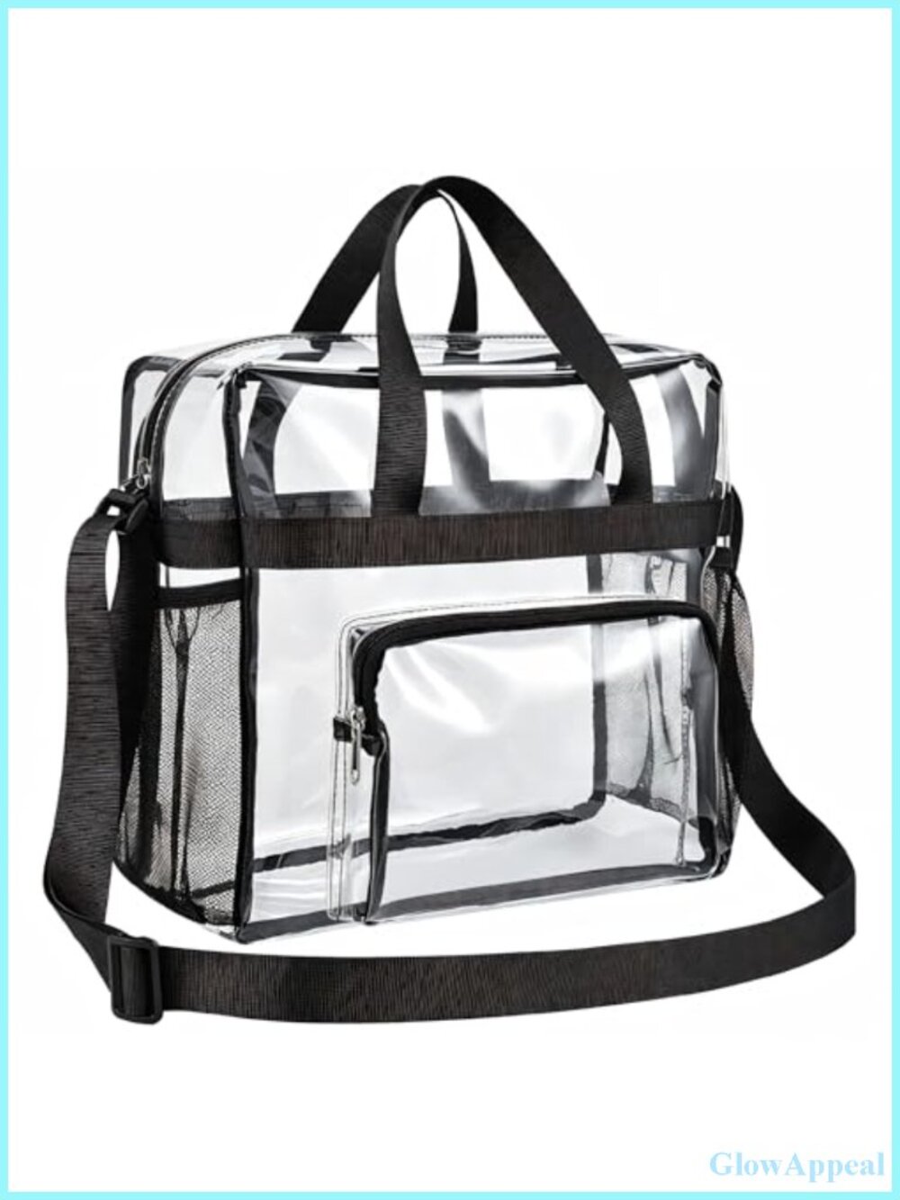 Clear Tote Bag Stadium Approved Travel PVC Adjustable Strap